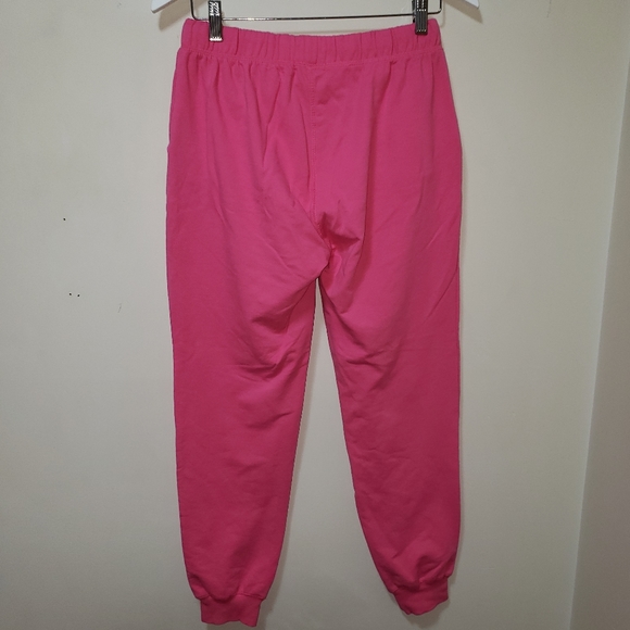 Active Basics Women's Hot Pink Joggers Size Medium Worn Once Cute as Hell - Picture 2 of 5